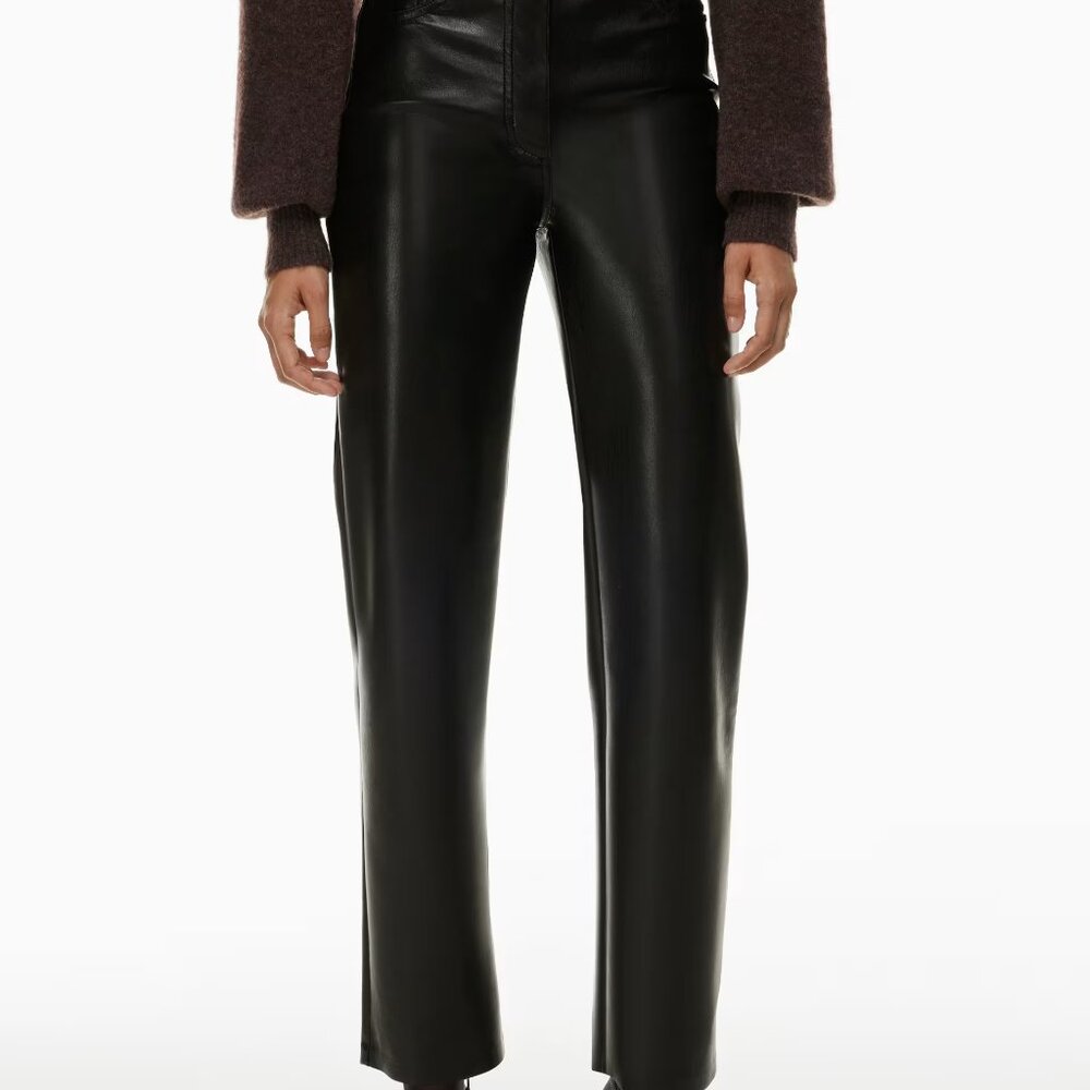 Aritzia Babaton Faux Leather Pants